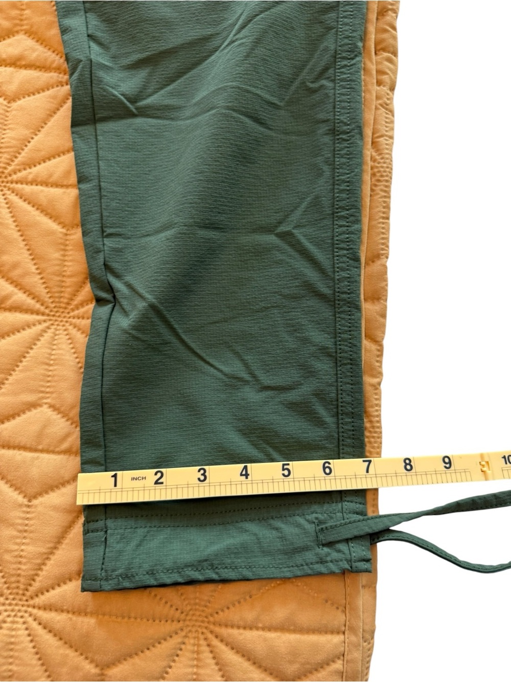Coalatree Trailhead Adventure Pants Olive Green Ripstop Drawstring Hiking M Reg - Picture 14 of 14